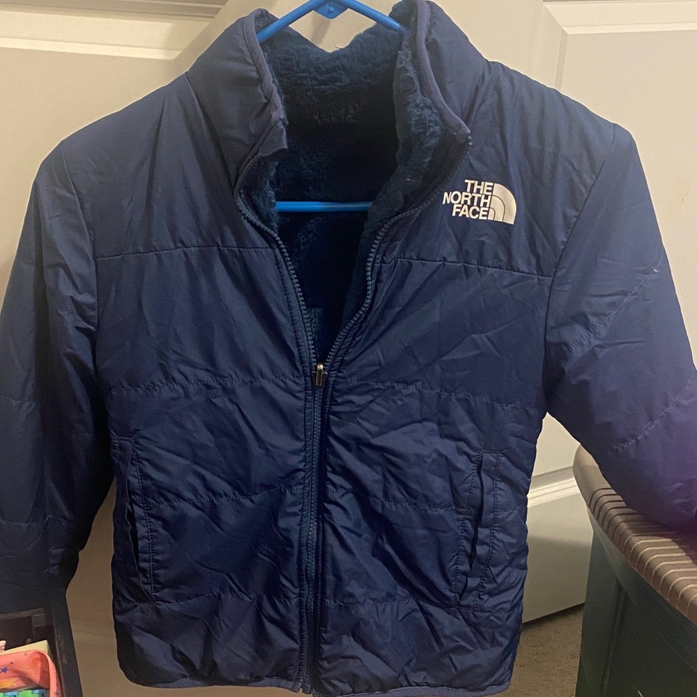 The North Face Kids Navy Puffer Jacket